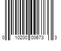 Barcode Image for UPC code 010200006733