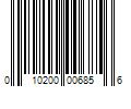 Barcode Image for UPC code 010200006856