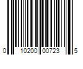 Barcode Image for UPC code 010200007235