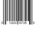 Barcode Image for UPC code 010200007259