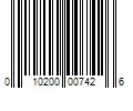 Barcode Image for UPC code 010200007426