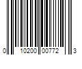 Barcode Image for UPC code 010200007723