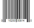 Barcode Image for UPC code 010200008140