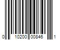 Barcode Image for UPC code 010200008461