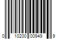 Barcode Image for UPC code 010200009499