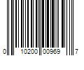 Barcode Image for UPC code 010200009697