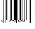 Barcode Image for UPC code 010208940091