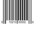 Barcode Image for UPC code 010210000028