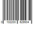 Barcode Image for UPC code 0102200629934