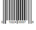 Barcode Image for UPC code 010224000076