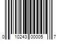 Barcode Image for UPC code 010243000057