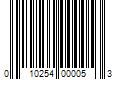 Barcode Image for UPC code 010254000053