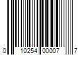 Barcode Image for UPC code 010254000077