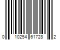 Barcode Image for UPC code 010254617282. Product Name: allen + roth 9.06-in L x 1.34-in W x 9.06-in D Black Shelf Bracket | 46029PKXLG
