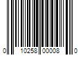 Barcode Image for UPC code 010258000080