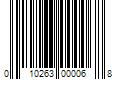 Barcode Image for UPC code 010263000068