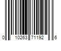 Barcode Image for UPC code 010263711926