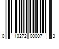 Barcode Image for UPC code 010272000073