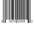 Barcode Image for UPC code 010279000052