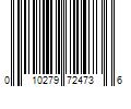 Barcode Image for UPC code 010279724736