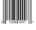 Barcode Image for UPC code 010285000077