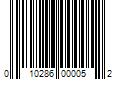 Barcode Image for UPC code 010286000052