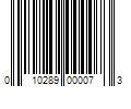 Barcode Image for UPC code 010289000073