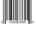 Barcode Image for UPC code 010300336259