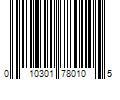 Barcode Image for UPC code 010301780105