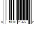 Barcode Image for UPC code 010305294752