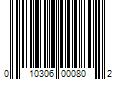 Barcode Image for UPC code 010306000802