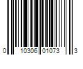 Barcode Image for UPC code 010306010733