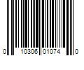 Barcode Image for UPC code 010306010740