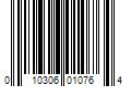 Barcode Image for UPC code 010306010764