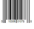 Barcode Image for UPC code 010306010788