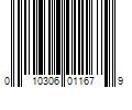 Barcode Image for UPC code 010306011679