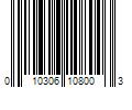 Barcode Image for UPC code 010306108003