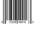 Barcode Image for UPC code 010306499163