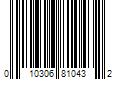 Barcode Image for UPC code 010306810432