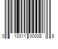 Barcode Image for UPC code 010311000088