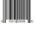 Barcode Image for UPC code 010313000055