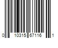 Barcode Image for UPC code 010315671161