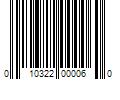 Barcode Image for UPC code 010322000060