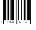 Barcode Image for UPC code 0103289637049