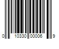 Barcode Image for UPC code 010330000069