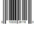 Barcode Image for UPC code 010333261160