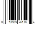 Barcode Image for UPC code 010333261184