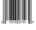 Barcode Image for UPC code 010333281939