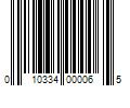 Barcode Image for UPC code 010334000065