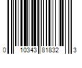 Barcode Image for UPC code 010343818323